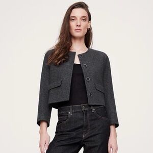 Banana Republic Tweed Lady Jacket size 8 Tall